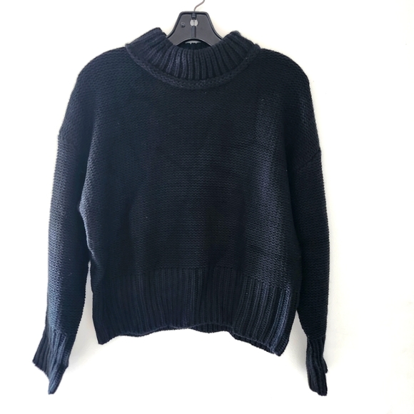 Nwt Deep Self Crewneck Chunky Knit Long Sleeves Sweater Pullover - Picture 2 of 6